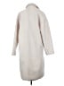 Stradivarius 100% Polyester Ivory Coat Size S - photo 2