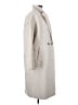 Stradivarius 100% Polyester Ivory Coat Size S - photo 4