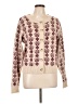 Francesca's Floral Ivory Cardigan Size L - photo 1