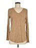Tahari Tan Long Sleeve Top Size M - photo 1