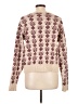 Francesca's Floral Ivory Cardigan Size L - photo 2