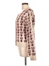 Francesca's Floral Ivory Cardigan Size L - photo 5