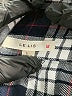 Le Lis 100% Rayon Plaid Black Long Sleeve Button-Down Shirt Size L - photo 7