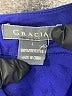 Gracia Blue Short Sleeve Blouse Size L - photo 7