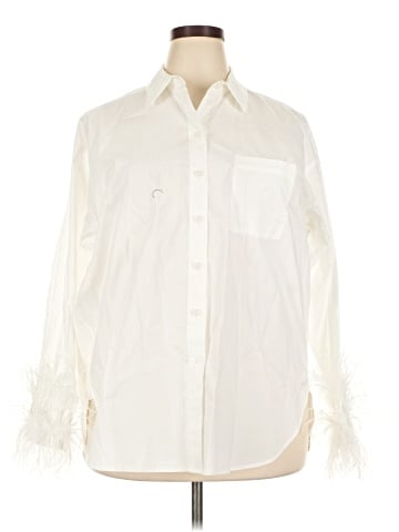 J.Crew Collection Long Sleeve Button-Down Shirt (view 1)