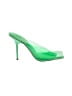 Good American Color Block Green Sandals Size 8 - photo 1