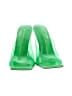 Good American Color Block Green Sandals Size 8 - photo 2