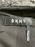 DKNY 100% Polyester Graphic Black Cocktail Dress Size L (estimated) - photo 7
