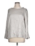 Basler Metallic Silver Long Sleeve Blouse Size EU 42 / US 12 - photo 1