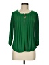 Perseption Concept Green 3/4 Sleeve Blouse Size M - photo 1