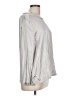 Basler Metallic Silver Long Sleeve Blouse Size EU 42 / US 12 - photo 4