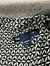 Gap Outlet Polka Dots Gray 3/4 Sleeve Blouse Size XL - photo 7