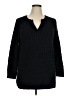 Lauren by Ralph Lauren 100% Cotton Black Pullover Sweater Size 1X - photo 1