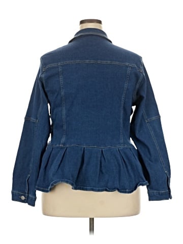 Shein Curve Denim Jacket (view 2)