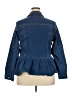 Shein Curve Blue Denim Jacket Size 20 Plus (4) - photo 2