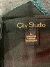 City Studio Metallic Teal Cocktail Dress Size L - photo 7