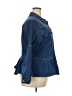 Shein Curve Blue Denim Jacket Size 20 Plus (4) - photo 4