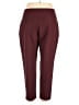 Athleta Solid Burgundy Active Pants Size 16 - photo 2