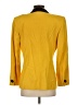 Kasper A.S.L. 100% Viscose Yellow Blazer Size 4 - photo 2