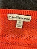 CALVIN KLEIN JEANS Orange Pullover Sweater Size M - photo 7