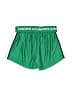 Under Armour 100% Polyester Color Block Green Athletic Shorts Size XS (youth) - photo 2