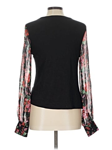 Generation Love Long Sleeve Silk Top (view 2)