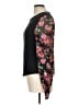 Generation Love 100% Silk Black Long Sleeve Silk Top Size L - photo 5
