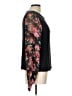 Generation Love 100% Silk Black Long Sleeve Silk Top Size L - photo 4