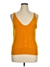 Express 100% Cotton Yellow Sleeveless Top Size XL - photo 1