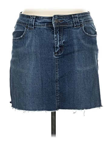 Cato Denim Skirt (view 1)