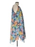 Mlle Gabrielle 100% Polyester Print Blue Casual Dress Size L - photo 4