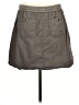 L.L.Bean Solid Gray Casual Skirt Size L - photo 2