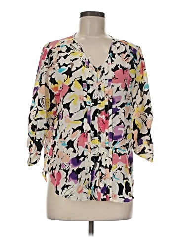 Yumi Kim 3/4 Sleeve Silk Top (view 1)