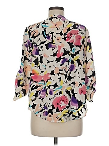 Yumi Kim 3/4 Sleeve Silk Top (view 2)