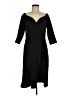 Kay Unger Solid Black Cocktail Dress Size 6 - photo 1