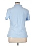 Amazon Essentials Blue Short Sleeve Blouse Size XL - photo 2