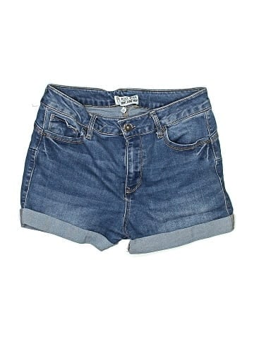 Wax Jean Denim Shorts (view 1)