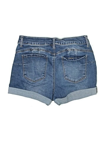 Wax Jean Denim Shorts (view 2)