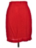 Zara 100% Rayon Solid Red Formal Skirt Size 6 - photo 2