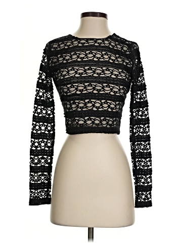 Alice + Olivia Long Sleeve T-Shirt (view 1)