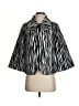 Laura Ashley 100% Polyester Stripes Silver Raincoat Size S - photo 1