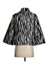 Laura Ashley 100% Polyester Stripes Silver Raincoat Size S - photo 2