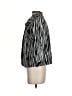 Laura Ashley 100% Polyester Stripes Silver Raincoat Size S - photo 5