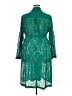 Torrid Green Trenchcoat Size 3X Plus (3) - photo 2