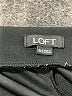 Ann Taylor LOFT Solid Black Dress Pants Size XL - photo 7