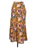 Aiden Floral Yellow Casual Skirt Size S - photo 1