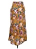 Aiden Floral Yellow Casual Skirt Size S - photo 2
