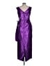 Assorted Brands 100% Polyester Purple Cocktail Dress Size L (estimated) - photo 2