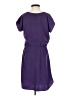 Aqua 100% Polyester Solid Purple Casual Dress Size XS - photo 2