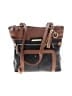 Stone Mountain Solid Black Brown Shoulder Bag One size - photo 1